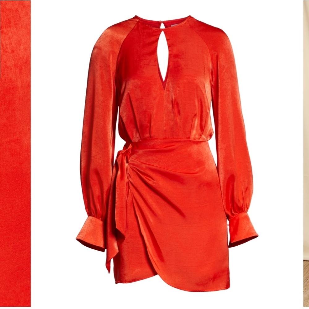 Finders Keepers 'Nightlife' Satin Dress View 4